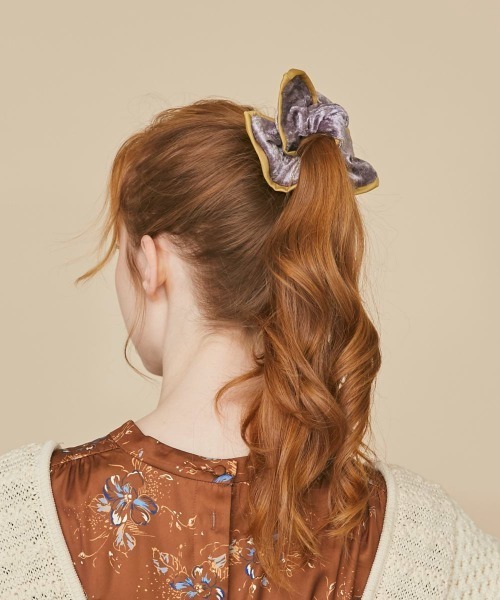 kaorinomori（カオリノモリ）の「kaorinomori フレムシュシュ（シュシュ・レディース・グリーン/グレー/ブラック・FREE）」の10枚目の写真