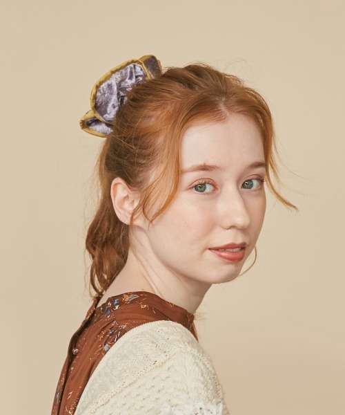 kaorinomori（カオリノモリ）の「kaorinomori フレムシュシュ（シュシュ・レディース・グリーン/グレー/ブラック・FREE）」の11枚目の写真