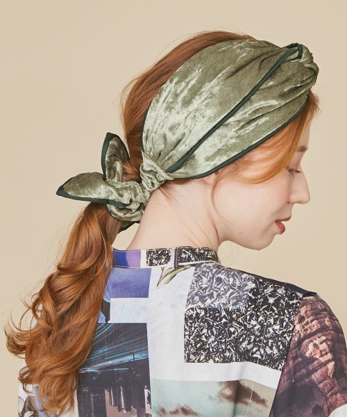 kaorinomori（カオリノモリ）の「kaorinomori フレムシュシュ（シュシュ・レディース・グリーン/グレー/ブラック・FREE）」の15枚目の写真