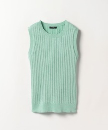 ラメフリゼワイドリブタンク