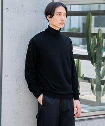 green label relaxing | 120s 天竺 タートルネック ニット(ニット/セーター)