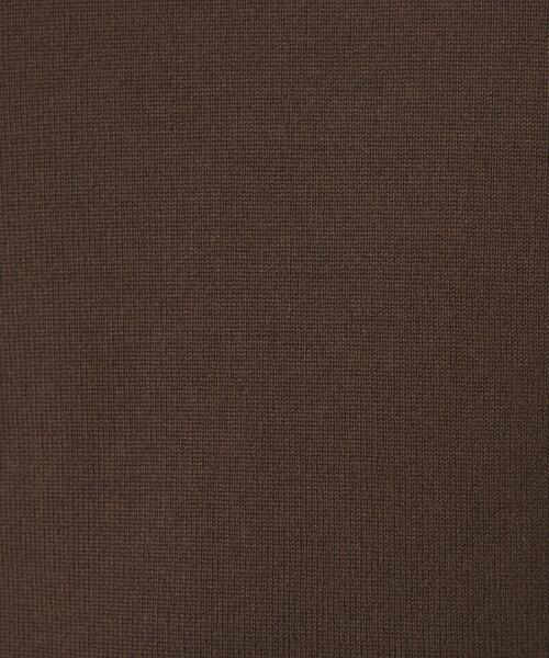 green label relaxing（グリーンレーベルリラクシング）の「120s 天竺 タートルネック ニット（ニット/セーター・メンズ・ブラック/ダークブラウン/ベージュ/コバルトブルー・S/M/L/XL）」の18枚目の写真