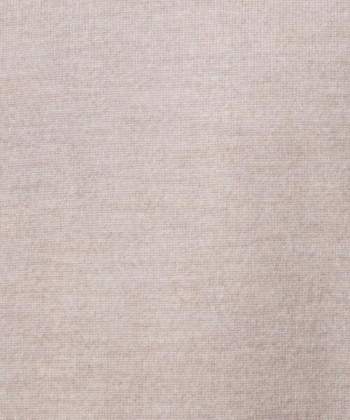 green label relaxing（グリーンレーベルリラクシング）の「120s 天竺 タートルネック ニット（ニット/セーター・メンズ・ブラック/ダークブラウン/ベージュ/コバルトブルー・S/M/L/XL）」の22枚目の写真