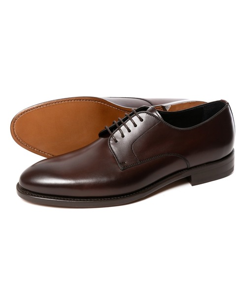 セール中　即出荷　美品　バーウィック プレーントゥ 黒　7 レザーソール Berwick 1707（バーウィック） フォーマルシューズ Berwick プレーン