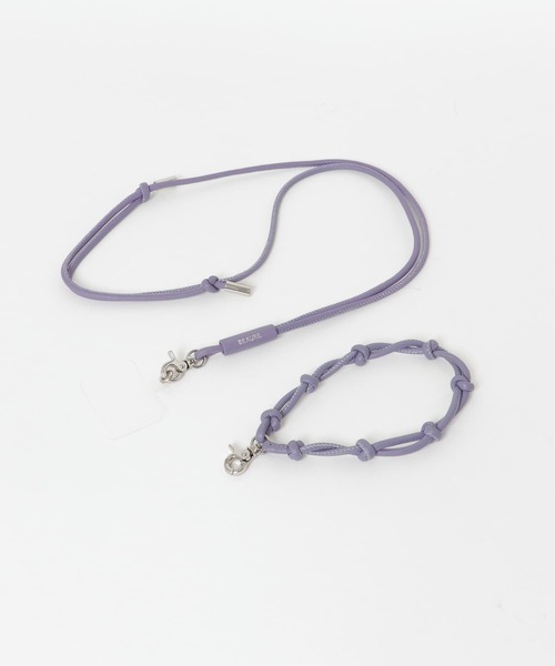 RODE SKO（ロデスコ）の「BEAU’RE　モバイルレザーストラップ（スマホケース/カバー・レディース・ホワイト/ブラック/ベージュ/オリーブ/パープル/ブラウン系その他/グレー/ブラウン/シルバー・ONE）」の19枚目の写真