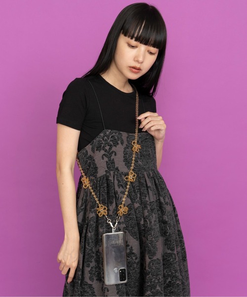 Casselini（キャセリーニ）の「【直営店限定】 Casselini(キャセリーニ)フェイクパールモバイルストラップ（スマホグッズ・レディース・ホワイト/シルバー/ブラック/クリア/ベージュ・FREE）」の18枚目の写真