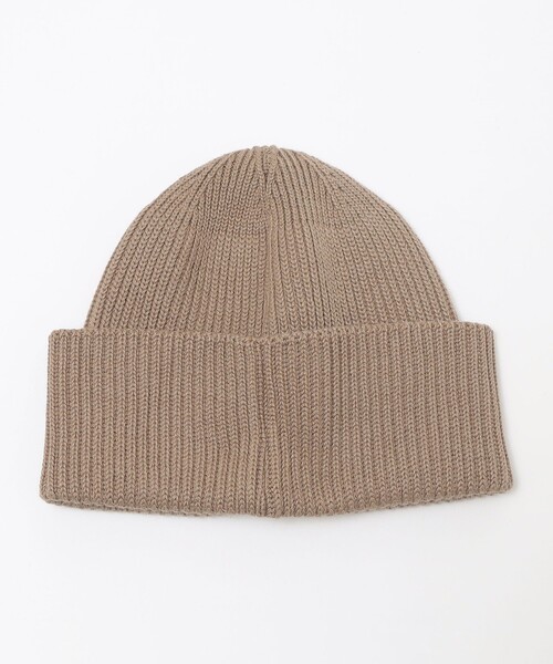 SHIPS（シップス）の「SHIPS: ベーシック リブ ワッチキャップ ニット帽（ニットキャップ/ビーニー・メンズ・ブラック/ネイビー/ブラウン/グレー/カーキ/ブルー/パープル/イエロー/ヘザーグレー・ONE SIZE）」の10枚目の写真