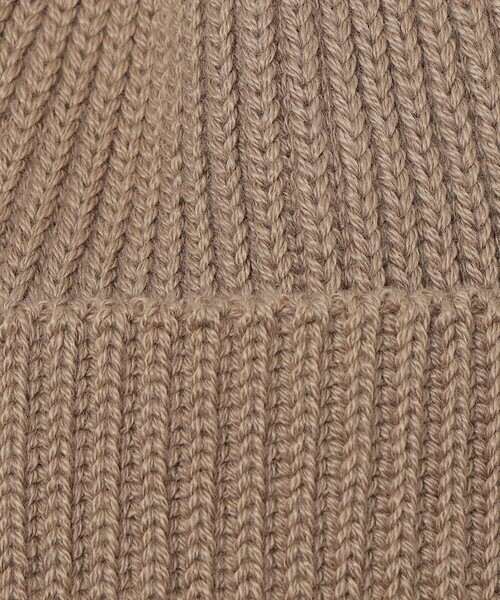 SHIPS（シップス）の「SHIPS: ベーシック リブ ワッチキャップ ニット帽（ニットキャップ/ビーニー・メンズ・ブラック/ネイビー/ブラウン/グレー/カーキ/ブルー/パープル/イエロー/ヘザーグレー・ONE SIZE）」の12枚目の写真