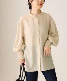 journal standard L'essage | シャーリングスリーブブラウス(シャツ/ブラウス)