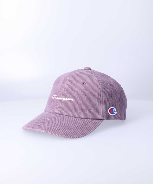 Champion(チャンピオン)の「【Champion】コーデュロイキャップ(キャップ・キッズ・パープル/ベージュ/ブラック・フリー)」の3枚目の写真
