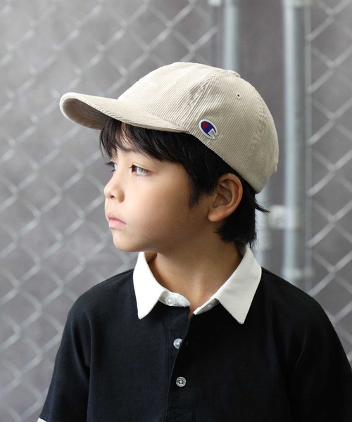 Champion(チャンピオン)の「【Champion】コーデュロイキャップ(キャップ・キッズ・パープル/ベージュ/ブラック・フリー)」の7枚目の写真