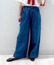 バギーデニムパンツ