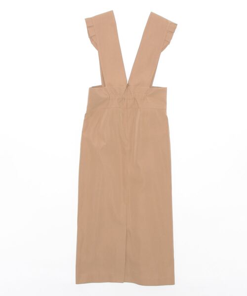 TEVALT(ヴァレット)の「フリルタイトジャンパーSK(サロペット/オーバーオール・レディース・ブラック/キャメル・38)」の22枚目の写真