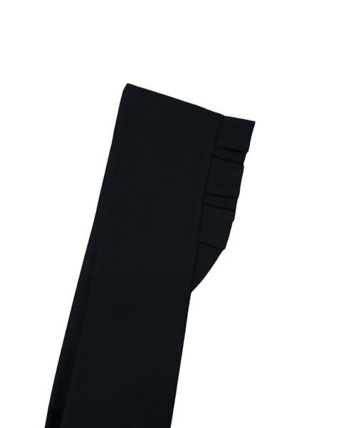 TEVALT(ヴァレット)の「フリルタイトジャンパーSK(サロペット/オーバーオール・レディース・ブラック/キャメル・38)」の21枚目の写真