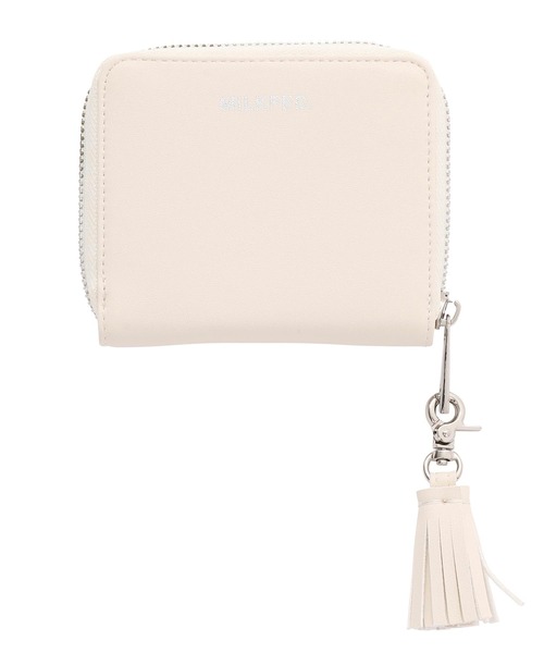 MILKFED.(ミルクフェド)の「HEART PLATE WALLET(財布・レディース・ホワイト/ライトブルー/ブラック・ONE SIZE)」の7枚目の写真