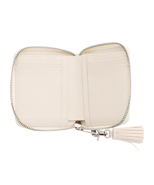 MILKFED.(ミルクフェド)の「HEART PLATE WALLET(財布・レディース・ホワイト/ライトブルー/ブラック・ONE SIZE)」の12枚目の写真
