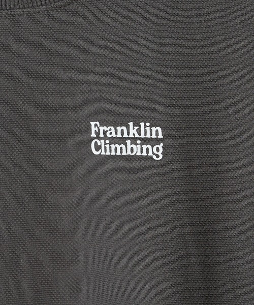 Franklin Climbing(フランクリンクライミング)の「【Franklin Climbing 】キッズ バックロゴスウェットテッククルー(スウェット・キッズ・ダークグレー/グレー/ピンク・L/XL/M/XXL)」の4枚目の写真