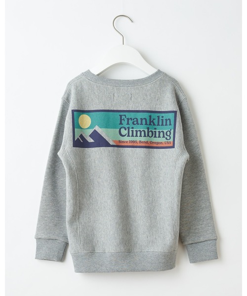Franklin Climbing(フランクリンクライミング)の「【Franklin Climbing 】キッズ バックロゴスウェットテッククルー(スウェット・キッズ・ダークグレー/グレー/ピンク・L/XL/M/XXL)」の19枚目の写真