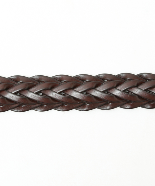 ABAHOUSE GRAY（アバハウスグレイ）の「レザー メッシュ ベルト（ベルト・メンズ・ブラック/チョコ・フリー）」の6枚目の写真