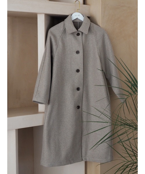 JUMELLE（ジュメロ）の「ステンカラーコート（ステンカラーコート・レディース・ベージュ・MEDIUM）」の4枚目の写真