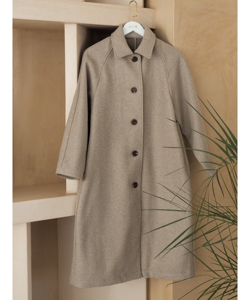 JUMELLE（ジュメロ）の「ステンカラーコート（ステンカラーコート・レディース・ベージュ・MEDIUM）」の10枚目の写真