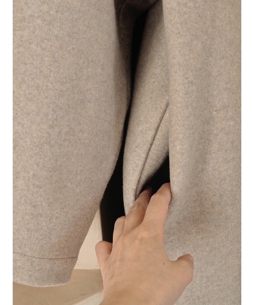 JUMELLE（ジュメロ）の「ステンカラーコート（ステンカラーコート・レディース・ベージュ・MEDIUM）」の18枚目の写真