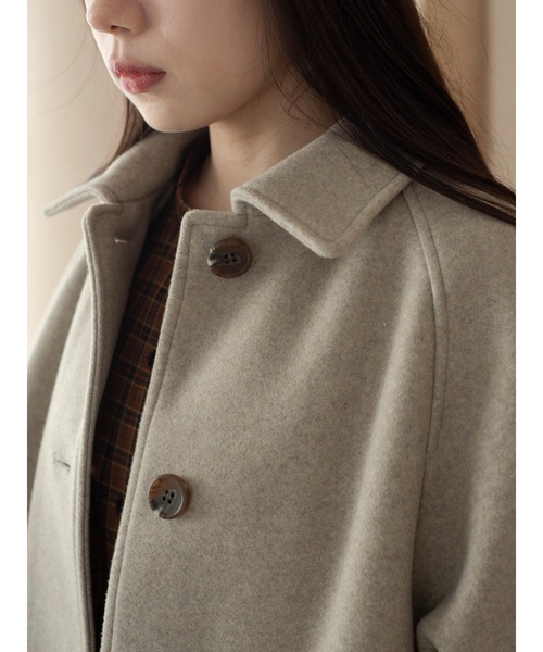 JUMELLE（ジュメロ）の「ステンカラーコート（ステンカラーコート・レディース・ベージュ・MEDIUM）」の22枚目の写真