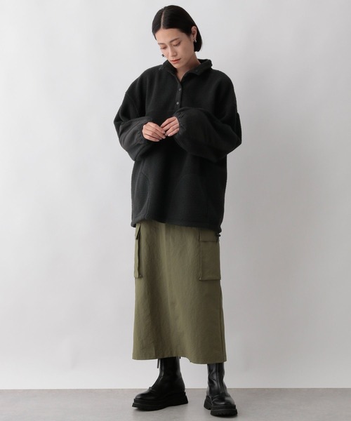 LOWRYS FARM(ローリーズファーム)の「ボアアノラックロングスリーブ 295327(Tシャツ/カットソー・レディース・ブラック/パープル/アイボリー・MEDIUM/LARGE)」の22枚目の写真