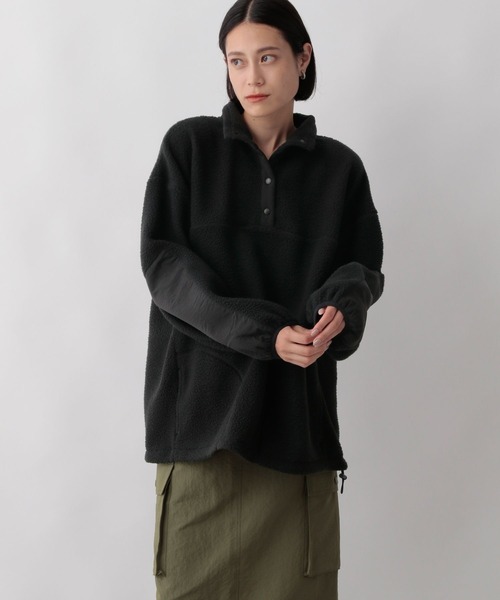 LOWRYS FARM(ローリーズファーム)の「ボアアノラックロングスリーブ 295327(Tシャツ/カットソー・レディース・ブラック/パープル/アイボリー・MEDIUM/LARGE)」の21枚目の写真