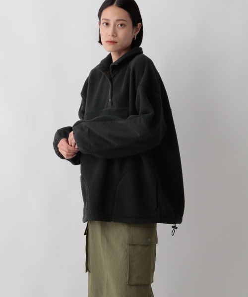 LOWRYS FARM(ローリーズファーム)の「ボアアノラックロングスリーブ 295327(Tシャツ/カットソー・レディース・ブラック/パープル/アイボリー・MEDIUM/LARGE)」の20枚目の写真