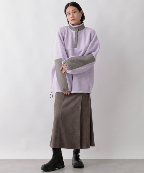 LOWRYS FARM(ローリーズファーム)の「ボアアノラックロングスリーブ 295327(Tシャツ/カットソー・レディース・ブラック/パープル/アイボリー・MEDIUM/LARGE)」の19枚目の写真