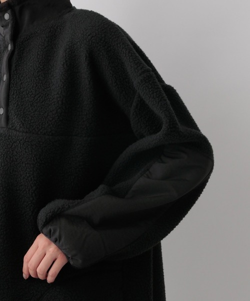 LOWRYS FARM(ローリーズファーム)の「ボアアノラックロングスリーブ 295327(Tシャツ/カットソー・レディース・ブラック/パープル/アイボリー・MEDIUM/LARGE)」の14枚目の写真