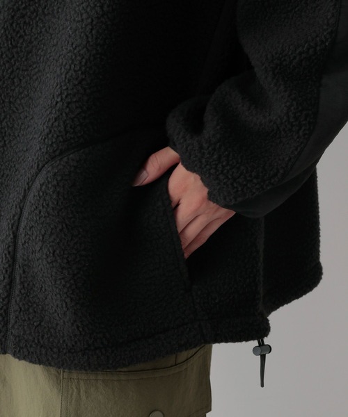 LOWRYS FARM(ローリーズファーム)の「ボアアノラックロングスリーブ 295327(Tシャツ/カットソー・レディース・ブラック/パープル/アイボリー・MEDIUM/LARGE)」の13枚目の写真