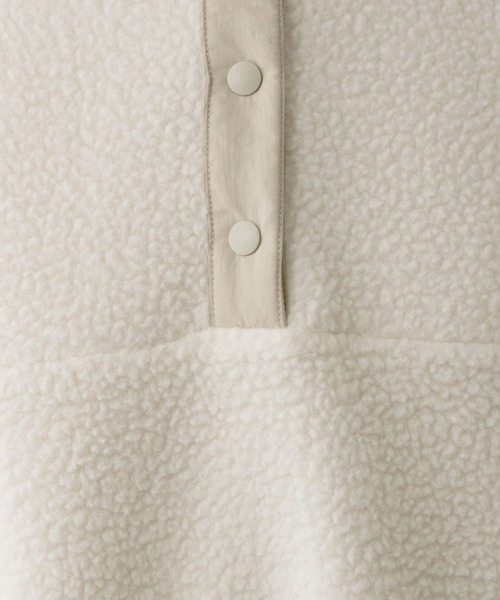 LOWRYS FARM(ローリーズファーム)の「ボアアノラックロングスリーブ 295327(Tシャツ/カットソー・レディース・ブラック/パープル/アイボリー・MEDIUM/LARGE)」の9枚目の写真