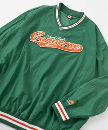 CONVERSE（コンバース）の「【CONVERSE/コンバース】アップリケ刺繍 リブライン ナイロンプルオーバー/ビッグシルエット/【撥水】（Tシャツ/カットソー・メンズ）」