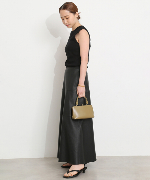 Deuxieme Classe（ドゥーズィエムクラス）の「*leather flare スカート