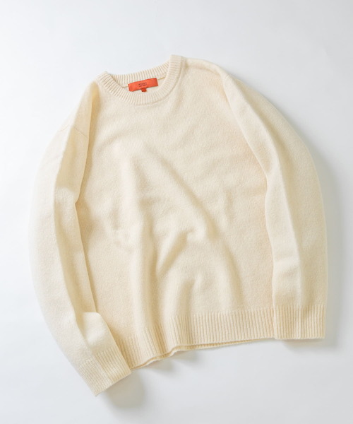 URBAN RESEARCH ROSSO MEN(アーバンリサーチロッソメン)の「『XLサイズあり』シェットランドクルーネックニット(ニット/セーター・メンズ・レッド系その他/グリーン/ネイビー/カーキ/インディゴブルー/マスタード/ラベンダー/ブルー系その他/ピンク/ホワイト/レッド/ベージュ系その他/ブラウン/ブラック/グレー・LARGE/MEDIUM/X-LARGE/SMALL)」の2枚目の写真