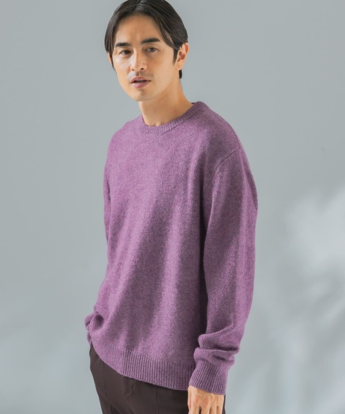 セール】『XLサイズあり』シェットランドクルーネックニット（ニット