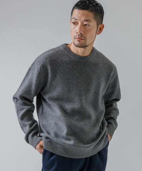 セール】『XLサイズあり』シェットランドクルーネックニット（ニット