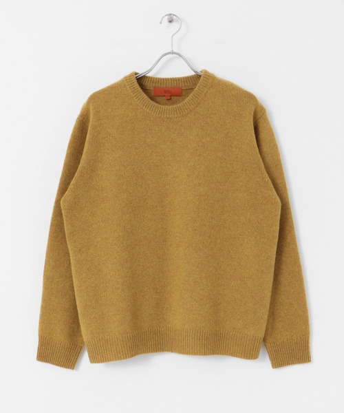 URBAN RESEARCH ROSSO MEN(アーバンリサーチロッソメン)の「『XLサイズあり』シェットランドクルーネックニット(ニット/セーター・メンズ・レッド系その他/グリーン/ネイビー/カーキ/インディゴブルー/マスタード/ラベンダー/ブルー系その他/ピンク/ホワイト/レッド/ベージュ系その他/ブラウン/ブラック/グレー・LARGE/MEDIUM/X-LARGE/SMALL)」の22枚目の写真