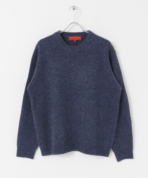 URBAN RESEARCH ROSSO MEN(アーバンリサーチロッソメン)の「『XLサイズあり』シェットランドクルーネックニット(ニット/セーター・メンズ・レッド系その他/グリーン/ネイビー/カーキ/インディゴブルー/マスタード/ラベンダー/ブルー系その他/ピンク/ホワイト/レッド/ベージュ系その他/ブラウン/ブラック/グレー・LARGE/MEDIUM/X-LARGE/SMALL)」の20枚目の写真