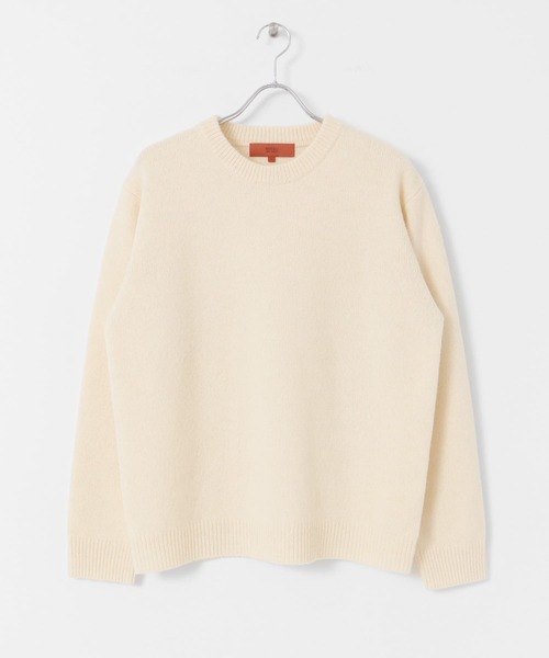 URBAN RESEARCH ROSSO MEN(アーバンリサーチロッソメン)の「『XLサイズあり』シェットランドクルーネックニット(ニット/セーター・メンズ・レッド系その他/グリーン/ネイビー/カーキ/インディゴブルー/マスタード/ラベンダー/ブルー系その他/ピンク/ホワイト/レッド/ベージュ系その他/ブラウン/ブラック/グレー・LARGE/MEDIUM/X-LARGE/SMALL)」の19枚目の写真