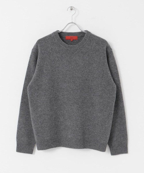 URBAN RESEARCH ROSSO MEN(アーバンリサーチロッソメン)の「『XLサイズあり』シェットランドクルーネックニット(ニット/セーター・メンズ・レッド系その他/グリーン/ネイビー/カーキ/インディゴブルー/マスタード/ラベンダー/ブルー系その他/ピンク/ホワイト/レッド/ベージュ系その他/ブラウン/ブラック/グレー・LARGE/MEDIUM/X-LARGE/SMALL)」の17枚目の写真