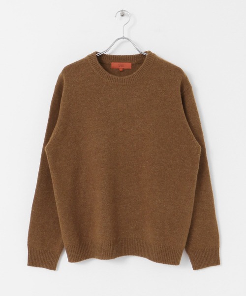 URBAN RESEARCH ROSSO MEN(アーバンリサーチロッソメン)の「『XLサイズあり』シェットランドクルーネックニット(ニット/セーター・メンズ・レッド系その他/グリーン/ネイビー/カーキ/インディゴブルー/マスタード/ラベンダー/ブルー系その他/ピンク/ホワイト/レッド/ベージュ系その他/ブラウン/ブラック/グレー・LARGE/MEDIUM/X-LARGE/SMALL)」の16枚目の写真