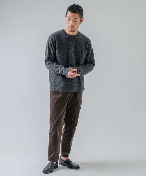 セール】『XLサイズあり』シェットランドクルーネックニット（ニット