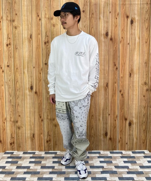 RVCA ルーカ Mr.Cartoon コラボ アート グラフィック ロンT RVCA ルーカ ロンT Tシャツ 長袖 メンズ ミスター カートゥーン