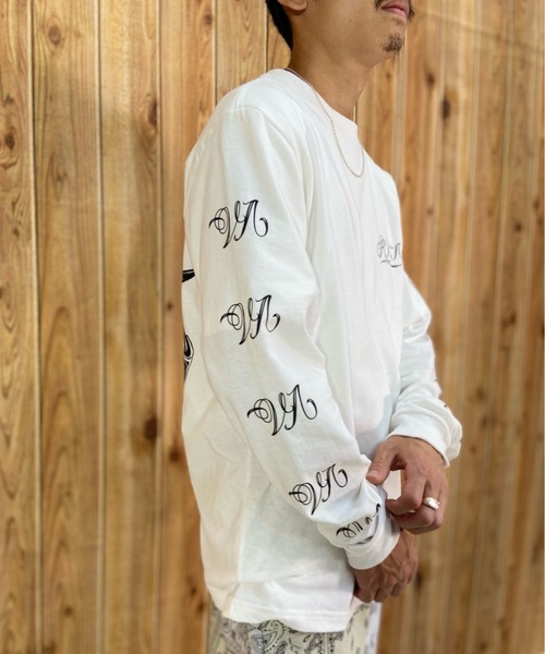 RVCA/ルーカ×Mr.Cartoonコラボモデル ロゴプリントT ロンT