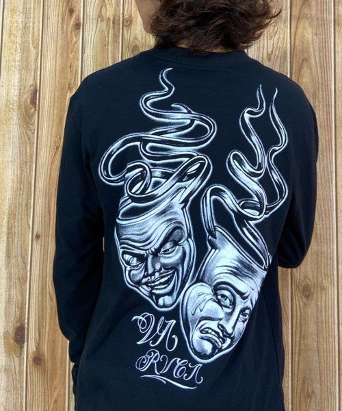 RVCA(ルーカ)の「RVCA/ルーカ×Mr.Cartoonコラボモデル ロゴプリントT ロンT/スリーブプリント BC042-055(Tシャツ/カットソー・メンズ・ホワイト/ブラック・S/M/L/XL)」の18枚目の写真