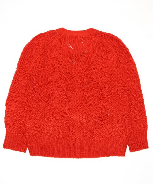 anap mimpi（アナップミンピ）の「柄編みモヘアタッチニットカーディガン（カーディガン/ボレロ・レディース・アイボリー/ターコイズブルー/ラベンダー/レッド・FREE）」の20枚目の写真