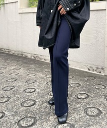 パンツ willfully  center slit relax flare PT WILLFULLY official web store（ウィルフリーコウシキツウハン